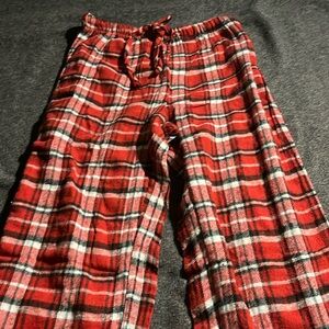 Plaid women pajama pants